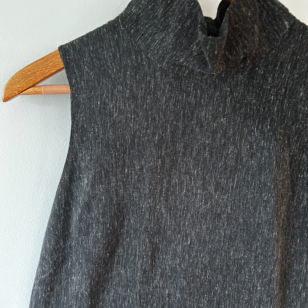 Ann Taylor Loft Mock-Turtleneck Sleeveless Dress